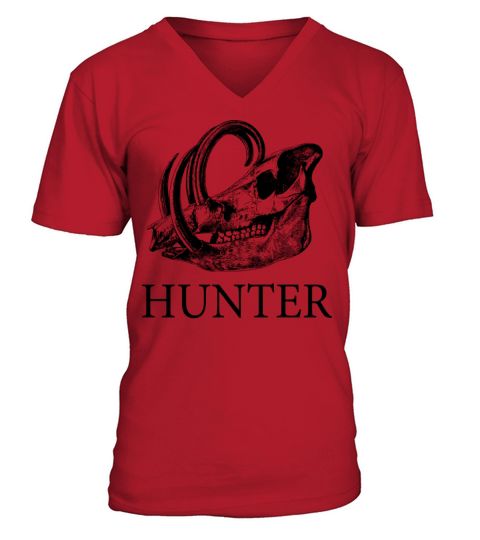 Hog Tusk Hunter Men's V-Neck T-shirt