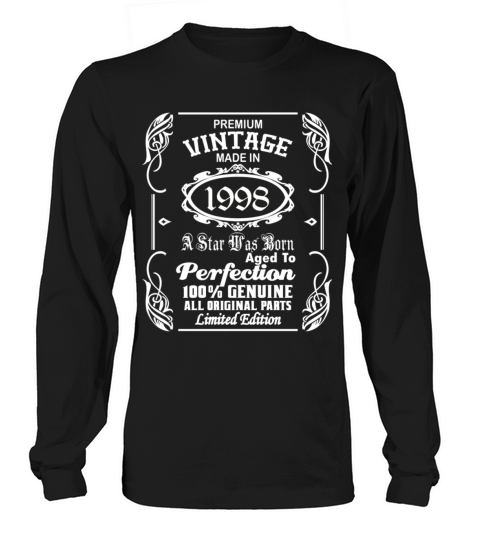 Vintage made in 1998 Men's Long Sleeve