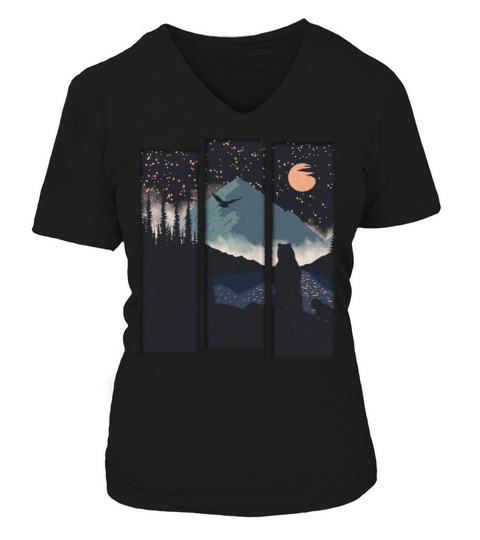 Two Women's V-Neck T-shirt