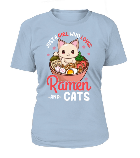 Ramen Cat Anime Women's T-Shirt