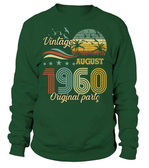 Vintage August 1960 Original Parts Men's Sweatshirt