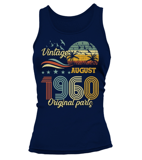 Vintage August 1960 Original Parts Women's Tank Top