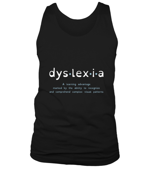 Dyslexia Advantage Tank Top Unisex