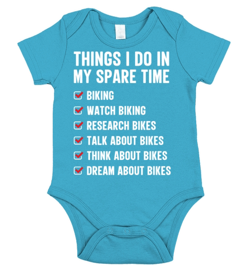 Bicycle Bike Cycling Biker Cyclist Short Sleeve Baby One-Piece
