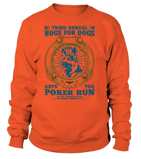 Hogs For Dogs and Cats too Poker Run Women's Sweatshirt
