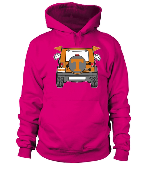 Jeep Sport Tennessee Volunteers football Women's Hoodie