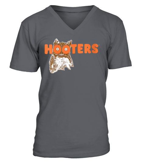 Classic Hooters Retro Art V-Neck T-shirt
