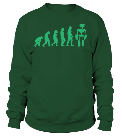 Robot Evolution Robotics AI Science Fiction Women's Sweatshirt