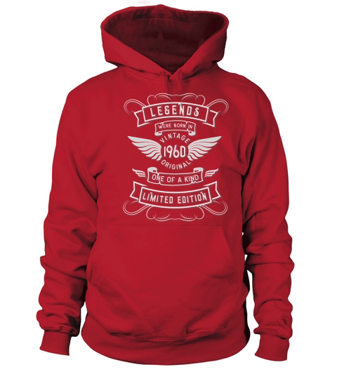 60th Birthday Present - Born 1960 Vintage Women's Hoodie