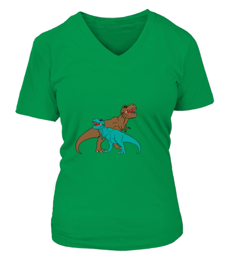 T-REX - Rex Thyrannosaurus Women's V-Neck T-shirt