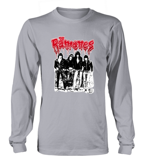 Ramones Retro Band Long sleeved Unisex