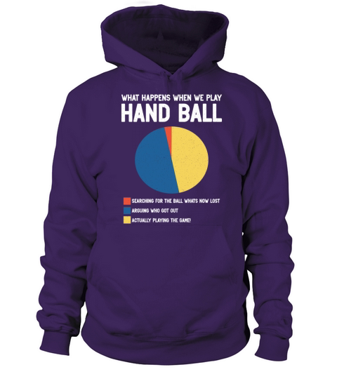 We Play Handball Graph Handball Player Sports Women's Hoodie