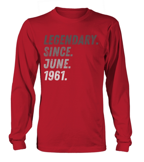 60th Birthday Vintage 1961 Retro Men's Long Sleeve
