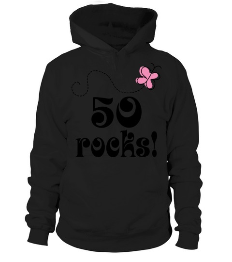50th Birthday 50 Rocks Women's Hoodie