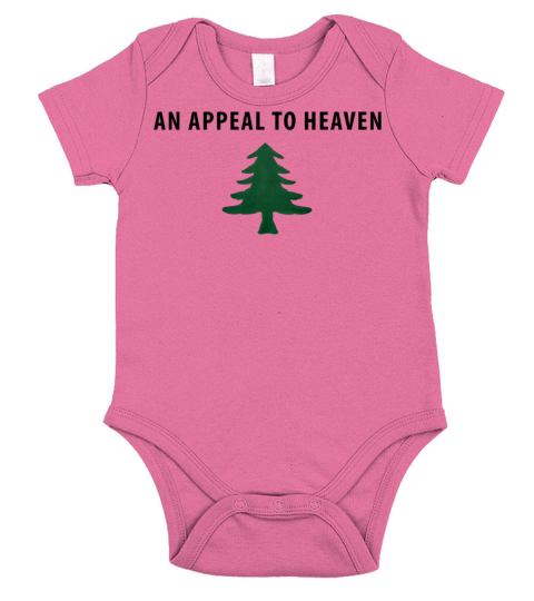 An Appeal To Heaven Flag Aka The Tree Flag birthda Short Sleeve Baby One-Piece