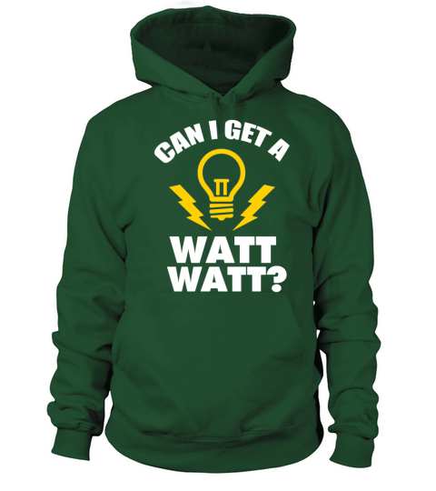 Get A Watt Funny Electrician Licensed Electrical E Women's Hoodie