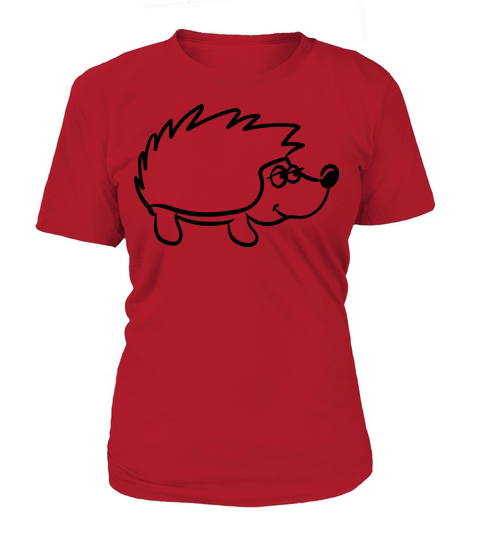 Hedgehog T-Shirt Woman
