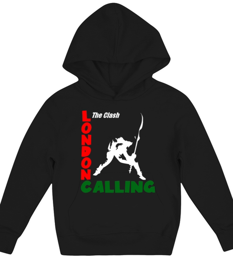 london calling the clash Ngeprunk Kids Hoodie