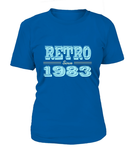 Vintage Funny Gift Retro 1983 Birthday Present Women's T-Shirt