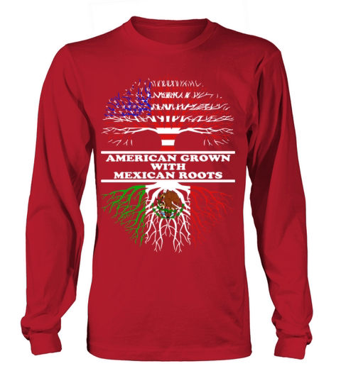 american grown w mexican Women's Long Sleeve