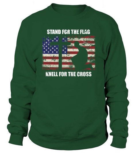 Stand For The Flag Kneel For The Cross Women's Sweatshirt