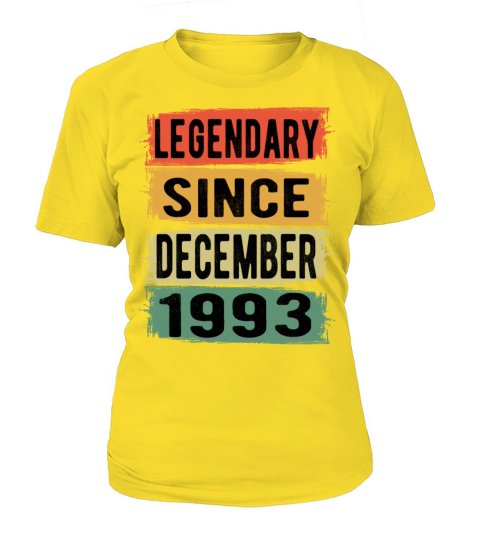 Birthday Retro Legendary December 1993 Women's T-Shirt