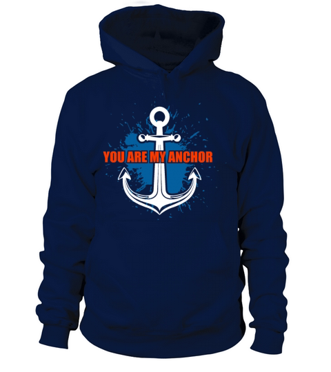 Anchor You are my Anchor Navy Anchor - Gift Idea Women's Hoodie