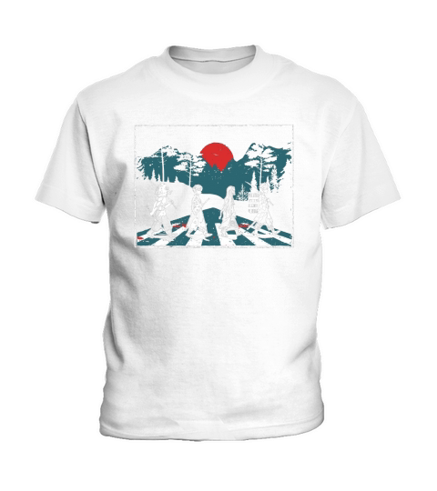 Demon Slayer Abbey Road Tanjiro Nezuko Zenitsu Inosuke Kids T-Shirt