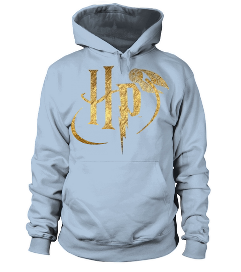 Harry Potter Small Logo Gold Women's Hoodie