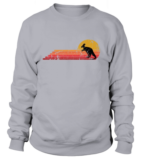 Kangaroo Animal Retro Vintage Style Women's Sweatshirt