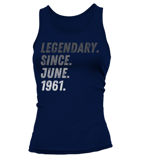 60th Birthday Vintage 1961 Retro Women's Tank Top