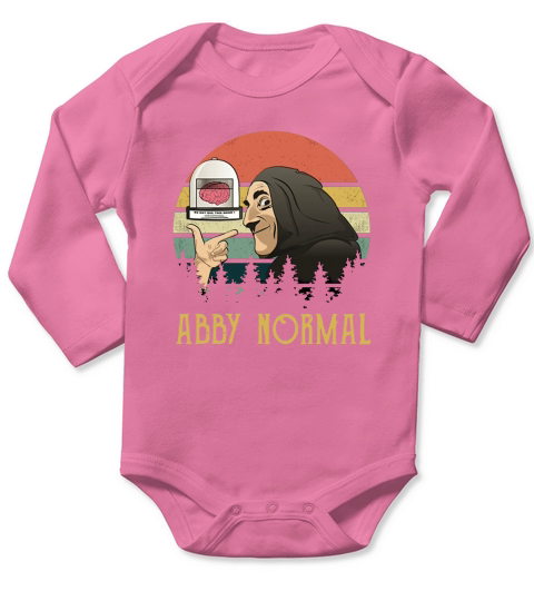 Vintage Abby Normal Young Frankenstein shirt Long Sleeve Baby One-Piece
