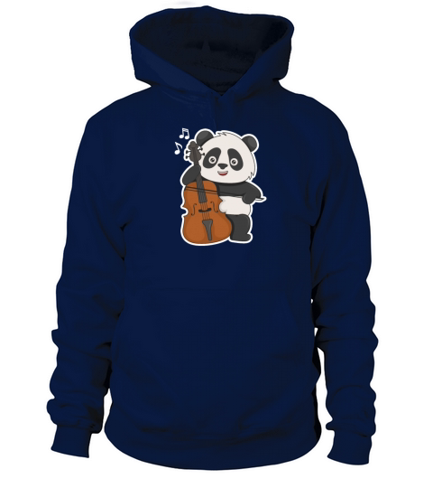 Cello Panda Design for a Celist Women's Hoodie