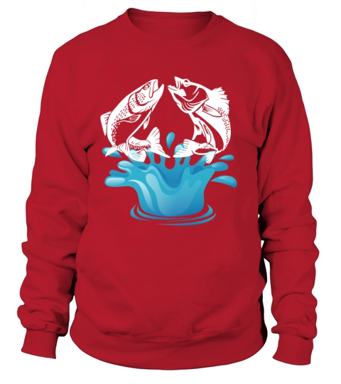 Valentine Day Shirt For Fishing Lover. Women's Sweatshirt