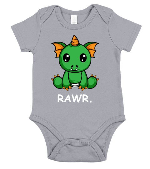 Rawr Dino Collector Gift Short Sleeve Baby One-Piece