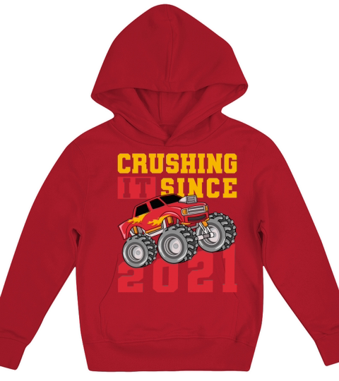 Retro Vintage Crushing It Since Kids Hoodie