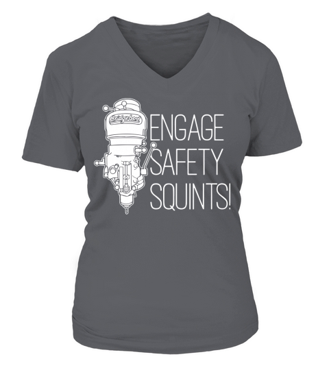 Engage Safety Squints T-Shirt V-neck T-Shirt Woman