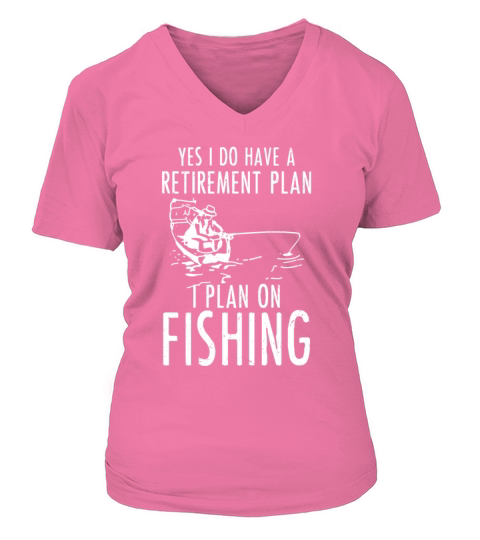 Fishing - Retirement Retired Fisherman Gift Women's V-Neck T-shirt