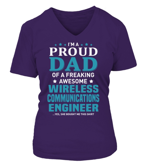 Wireless Communications Engineer Women's V-Neck T-shirt