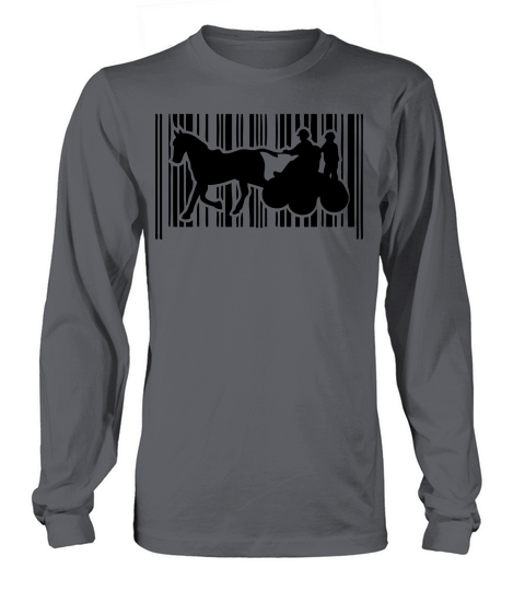 barcode sports horse hitch competition 1 Men's Long Sleeve