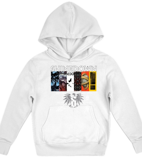 Shinedown 19th Anniversary 2001 2020 signature Kids Hoodie