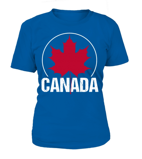 Canada Flag Canadian Nation Patriotism Land Women's T-Shirt
