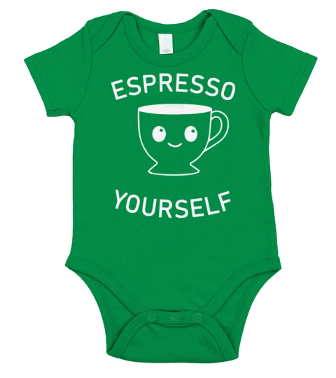 Espresso Yourself Short Sleeve Baby One-Piece