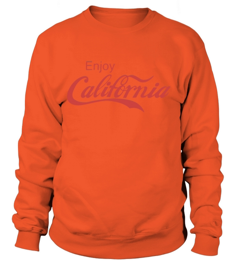 Enjoy California White Coca Cola Like Coke Republi Women's Sweatshirt