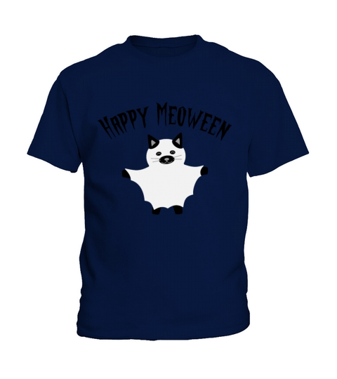 Halloween - Happy Meoween - Cats and Kittens Kids T-Shirt