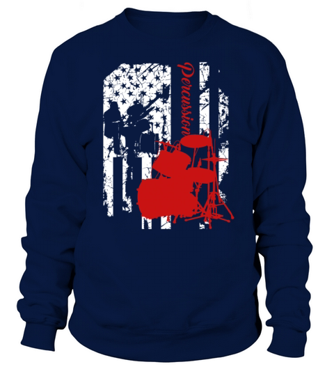 Percussion Flag Shirt Women's Sweatshirt