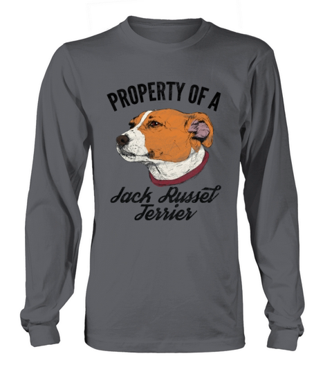 Dogs - Property of A Jack Russel Terrier Men's Long Sleeve