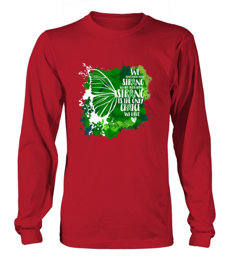 Mental Health Awareness Butterfly T shirt Women's Long Sleeve