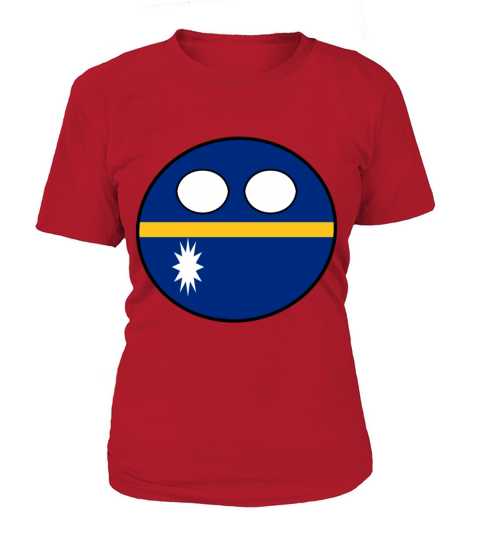 Countryball Laenderball Land Heimat Nauru Women's T-Shirt