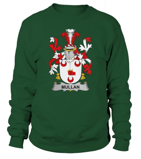 Mullan Family Crest Irish Family Crests II Sweatshirt Unisex